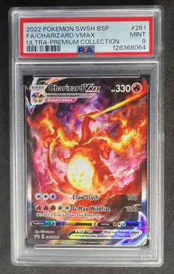 Charizard VMAX SWSH261 SWSH: Sword & Shield Promo Cards Holo PSA 9 - Image 1