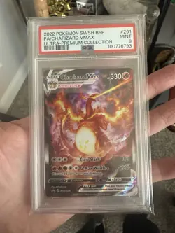 Charizard VMAX SWSH261 SWSH: Sword & Shield Promo Cards Holo PSA 9 - Image 1
