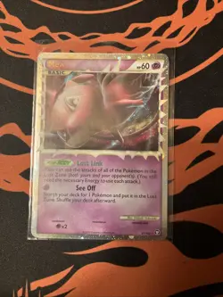 Mew Prime 97/102 Holo Ultra Rare Pokemon TCG Card HGSS Triumphant LP-NM - Image 1