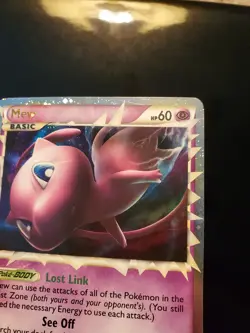 Mew Prime 97/102 Holo Ultra Rare Pokemon TCG Card HGSS Triumphant LP-NM - Image 4