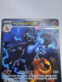 Mega Charizard X ex 125/094 SIR ME02: Phantasmal Flames Pokemon Card TCG CCG - Image 3