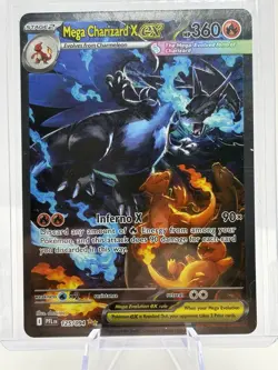 Mega Charizard X Ex SIR 125/094 (English) Phantasmal Flames Pokemon TCG Mint - Image 1