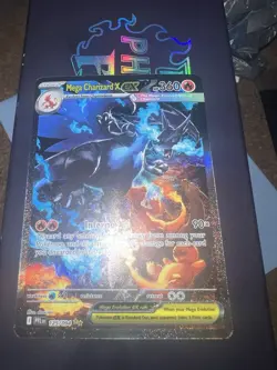 Mega Charizard X EX SIR 125/094 (English) Phantasmal Flames Pokemon TCG - Image 3