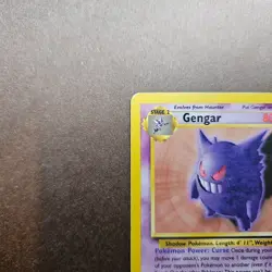 Gengar 20/62 Pokemon Fossil Regular Rare Card - HP (no creases) - Image 2