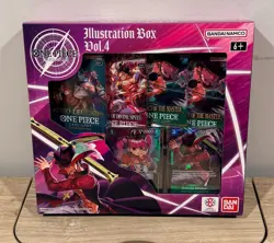 One Piece Card Game Illustration Box Volume 4 Bandai Namco New Sealed - Image 1