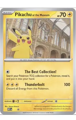 PreSale : Pikachu At The Museum Jumbo Pokemon Card 🚚💨 - Image 1