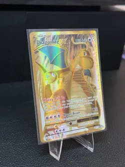 Pokemon TCG Dragonite EX Full Art Ultra Rare Holo Card Evolutions 106/108 XY - Image 2
