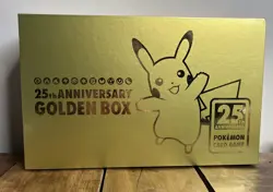 Exclusive Pokemon Japanese 25th Anniversary Golden Box - Without Cards 2021 - Image 1
