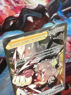 Pokemon TCG Bruno Sword & Shield Battle Styles 158/163 Full Art Trainer Card - Image 3