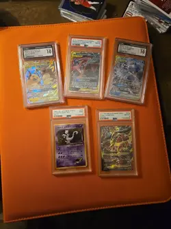 5 Tag Team, Vintage, Pokemon PSA Graded Card Lot - Image 1