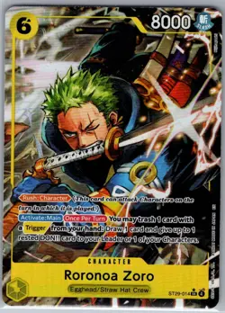 Roronoa Zoro (Alt Art) ST29-014 English Egghead - One Piece Card - NM - Image 1