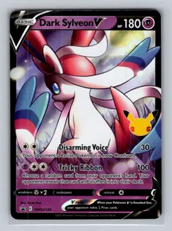 Dark Sylveon V - Promo SWSH: Sword & Shield Promo Cards SWSH134 NM - Image 1