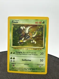 Pinsir 9/64 - Jungle - No Symbol - Holo - Pokemon Card - Image 1