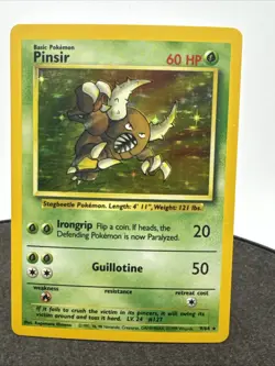 Pinsir 9/64 - Jungle - No Symbol - Holo - Pokemon Card - Image 2