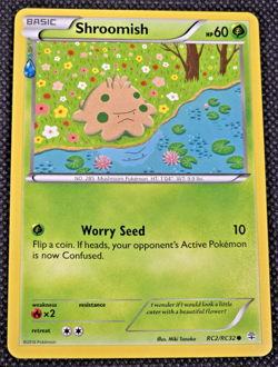 Shroomish Generations: Radiant Collection RC2/RC32 LP Pokemon Card -- L25 - Image 1