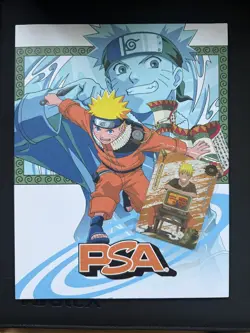 PSA Magazine x Kayou Exclusive NARUTO UZUMAKI PROMO CARD and Magazine Base Cover - Image 1