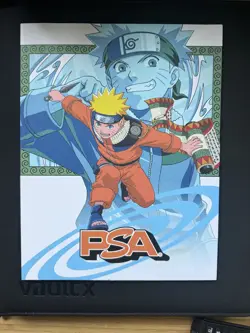 PSA Magazine x Kayou Exclusive NARUTO UZUMAKI PROMO CARD and Magazine Base Cover - Image 3