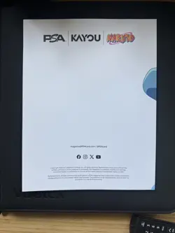 PSA Magazine x Kayou Exclusive NARUTO UZUMAKI PROMO CARD and Magazine Base Cover - Image 4