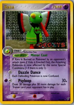 Xatu 29/107 Rare Deoxys LP Pokemon Card - Image 1
