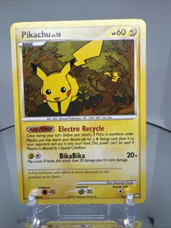Pikachu 94/123 Mysterious Treasures Pokemon Card Common Vintage TCG LP/ - Image 1