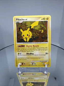 Pikachu 94/123 Mysterious Treasures Pokemon Card Common Vintage TCG LP/ - Image 3