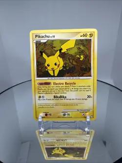 Pikachu 94/123 Mysterious Treasures Pokemon Card Common Vintage TCG LP/ - Image 4