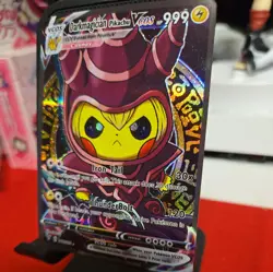 Dark Magician Pikachu VCOS 010/055 Pokemon Cosplay Card FREE SHIPPING - Image 3