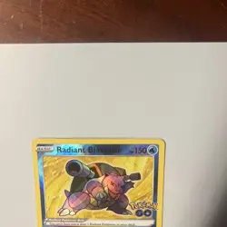 Pokemon TCG Radiant Blastoise Holo Card 018/078 Pokemon Go Rare, Near Mint/Mint - Image 3