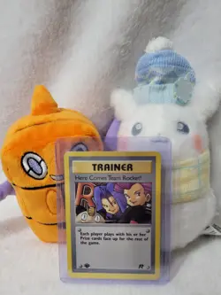 Here Comes Team Rocket-1st Edition Regular LP Card #17 - Image 1
