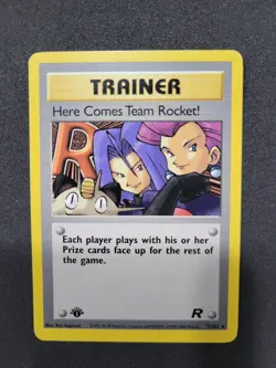 Here Comes Team Rocket-1st Edition Regular LP Card #17 - Image 2