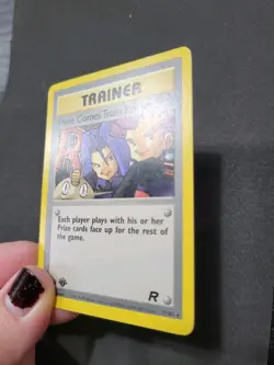 Here Comes Team Rocket-1st Edition Regular LP Card #17 - Image 4