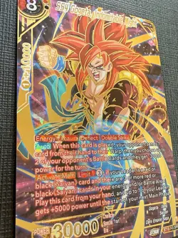 2022 Dragon Ball Super Card Game SS4 Gogeta, Indomitable Might Bt18-143 Spr - Image 2