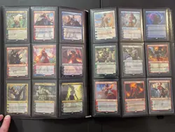 MTG Magic the Gathering Card Binder Collection 323+ Cards all Rares or Mythics - Image 3