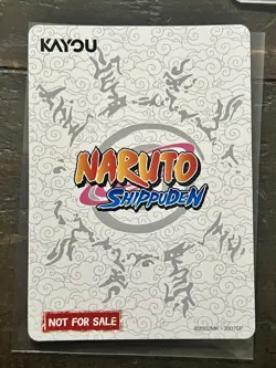Kakashi Hatake PR Promo Card (English) Naruto Kayou Series 2 (NRSA-PR-006) - Image 2