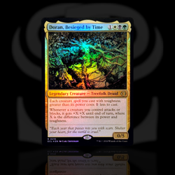 Doran, Besieged by Time •Foil• Rare Treefolk Druid - Lorwyn Eclipsed MTG ECL - Image 1