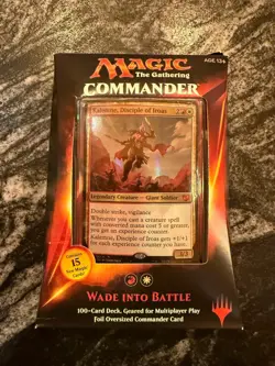 Brand New Magic the Gathering Commander Wade into Battle Sealed MTG (3B) - Image 1