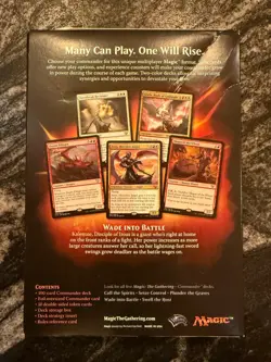 Brand New Magic the Gathering Commander Wade into Battle Sealed MTG (3B) - Image 2