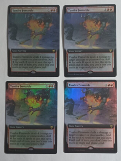 Tundra Fumarole x4 Extended Foil KHM Kaldheim MTG Magic the Gathering - Image 1