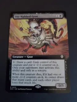 MTG - Oft-Nabbed Goat (Extended Art) - Lorwyn Eclipsed NM/M ECL EN - Image 1
