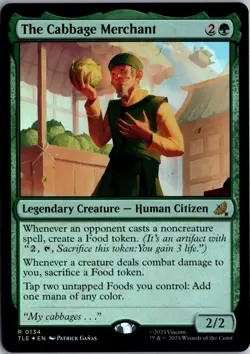 The Cabbage Merchant R Avatar: The Last Airbender: Eternal-Legal 134 NM Magic - Image 1