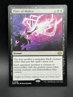 MTG Flare of Malice R Modern Horizons 3 #95 - Image 1