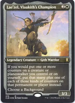 Lae'zel, Vlaakith's Champion (Foil Etched) Battle for Baldur's Gate, 476 NM - Image 1