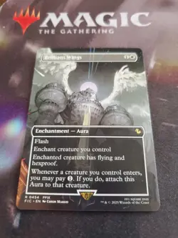 Mtg. Brilliant Wings. Borderless. Commander: Final Fantasy. Nm - Image 1