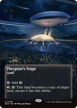 Thespian's Stage (0089) (Borderless) [Edge of Eternities: Stellar Sights] Magic - Image 1