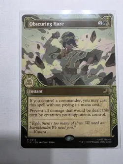 Obscuring Haze (Showcase) #0313 MTG Avatar: Eternal - NM/Mint - Image 1