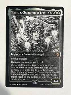 Sigarda, Champion of Light NM Showcase Midnight Hunt MTG - Image 1
