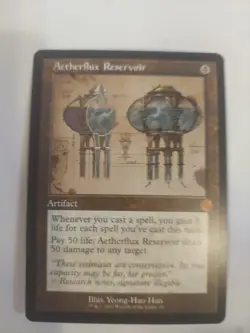 Aetherflux Reservoir (Schematic) The Brothers' War: Retro Frame Artifacts... - Image 1