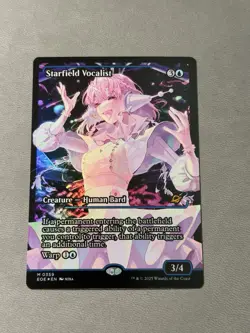 MTG Starfield Vocalist (Showcase) Edge of Eternities Foil NM - Image 1