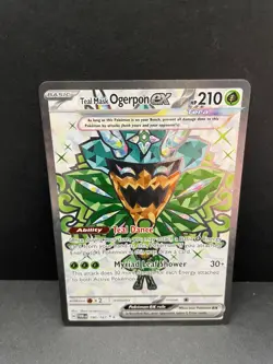 Pokemon TCG: Teal Mask Ogerpon ex (190/167) Ultra Rare - SV: Twilight Masquerade - Image 1