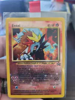 Pokemon TCG Entei Wizards Black Star Promos 34 Holo Promo Promo - Image 3